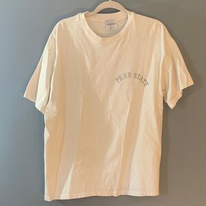 Penn State Vintage White Mens T-Shirt Short sleeve Size XL 100% Cotton